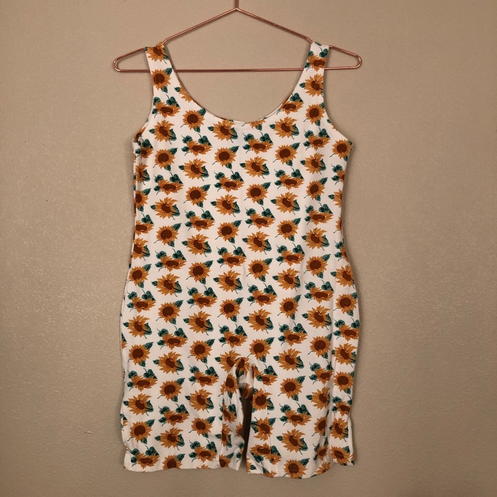 • Vintage Sunflower Leotard •